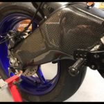 Protezione Cover Carbonio Forcellone Yamaha R6 2017-2020